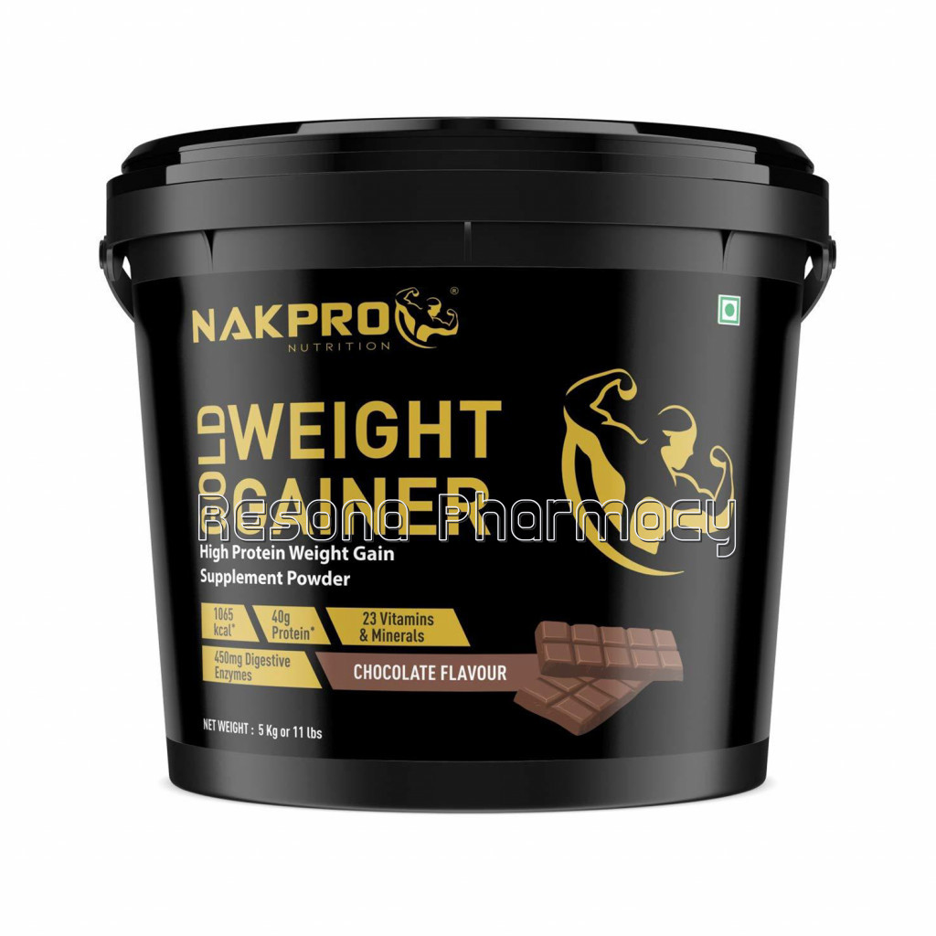 Nakpro Gold Weight Gainer Chocolate 5Kg
