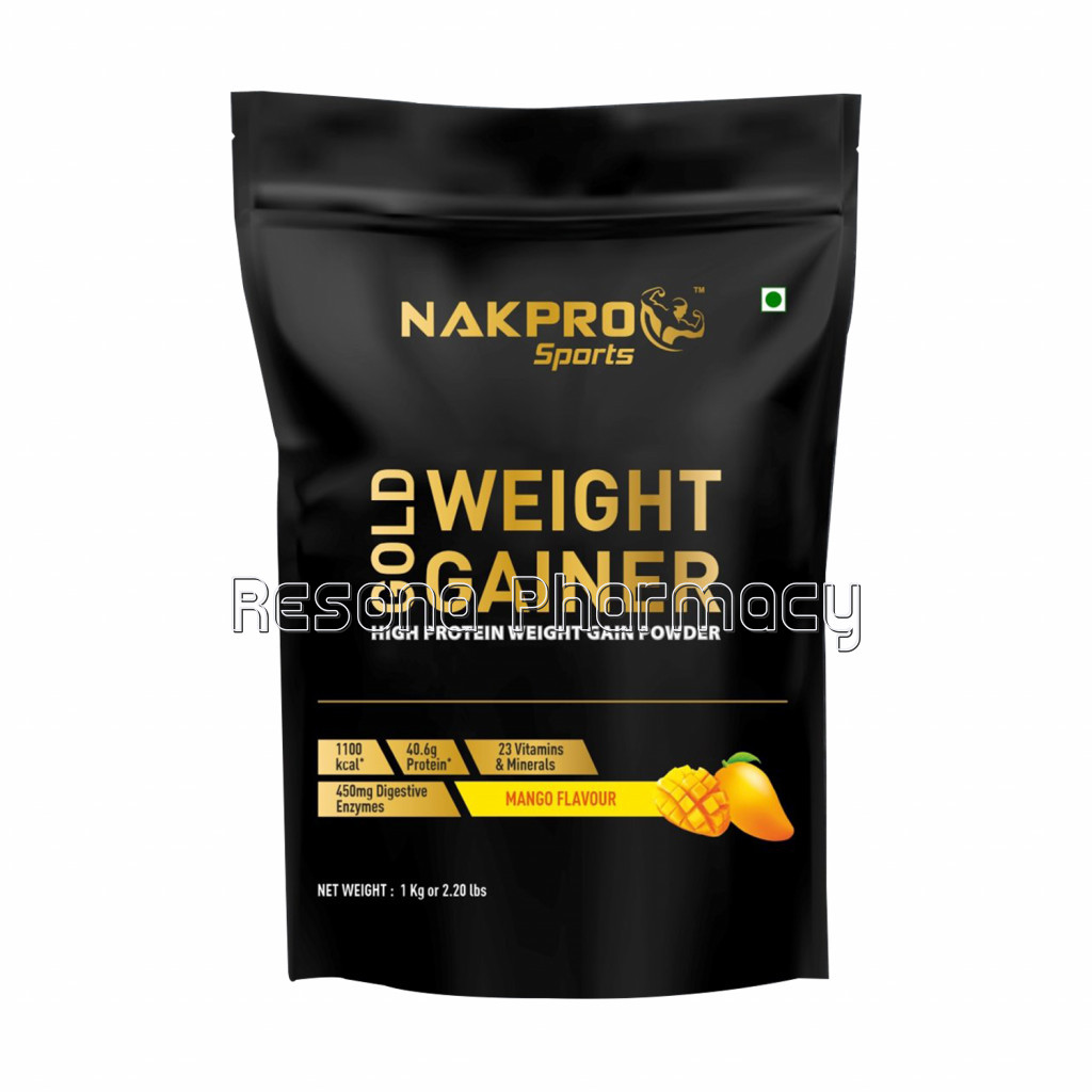 Nakpro Gold Weight Gainer Mango 1Kg