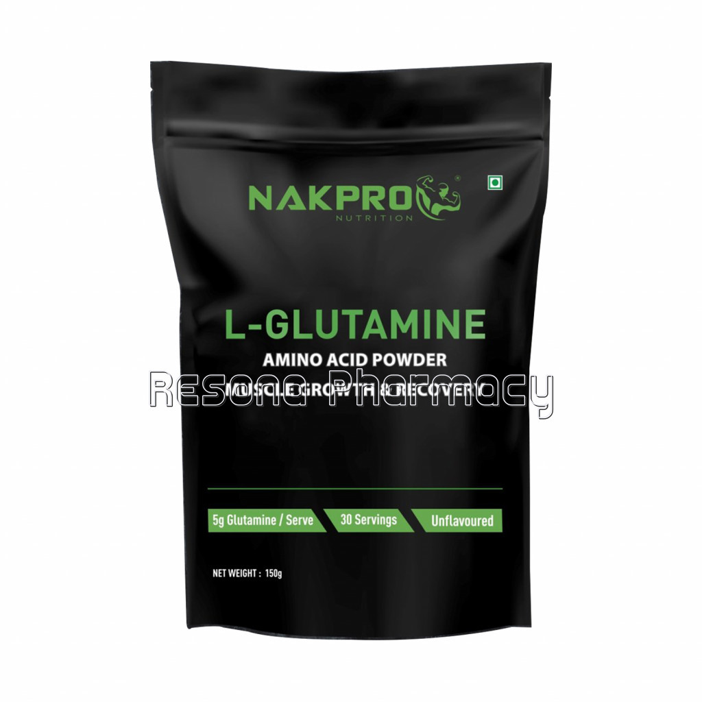 Nakpro L Glutamine Unflavored 150G