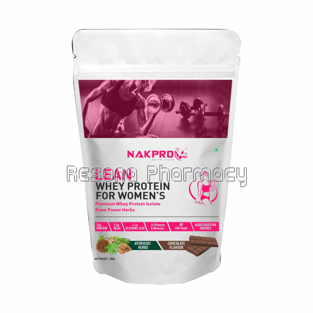 Nakpro Lean Women'S Whey Protein Chocolate 500G