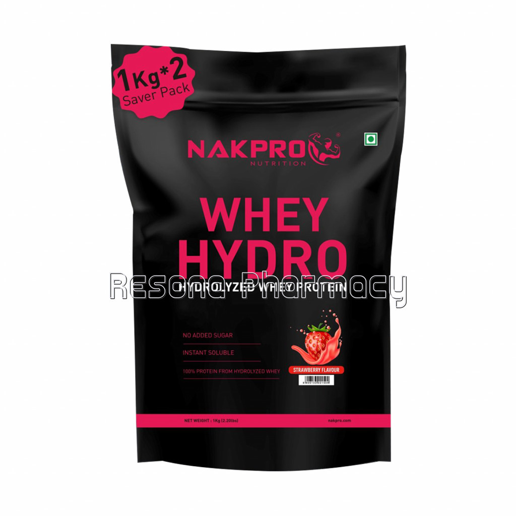 Nakpro Whey Hydro Strawberry 2Kg