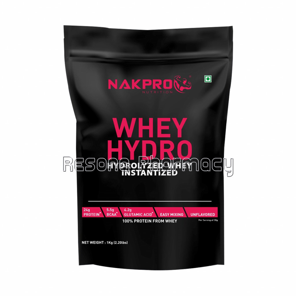 Nakpro Whey Hydro Unflavored 1Kg