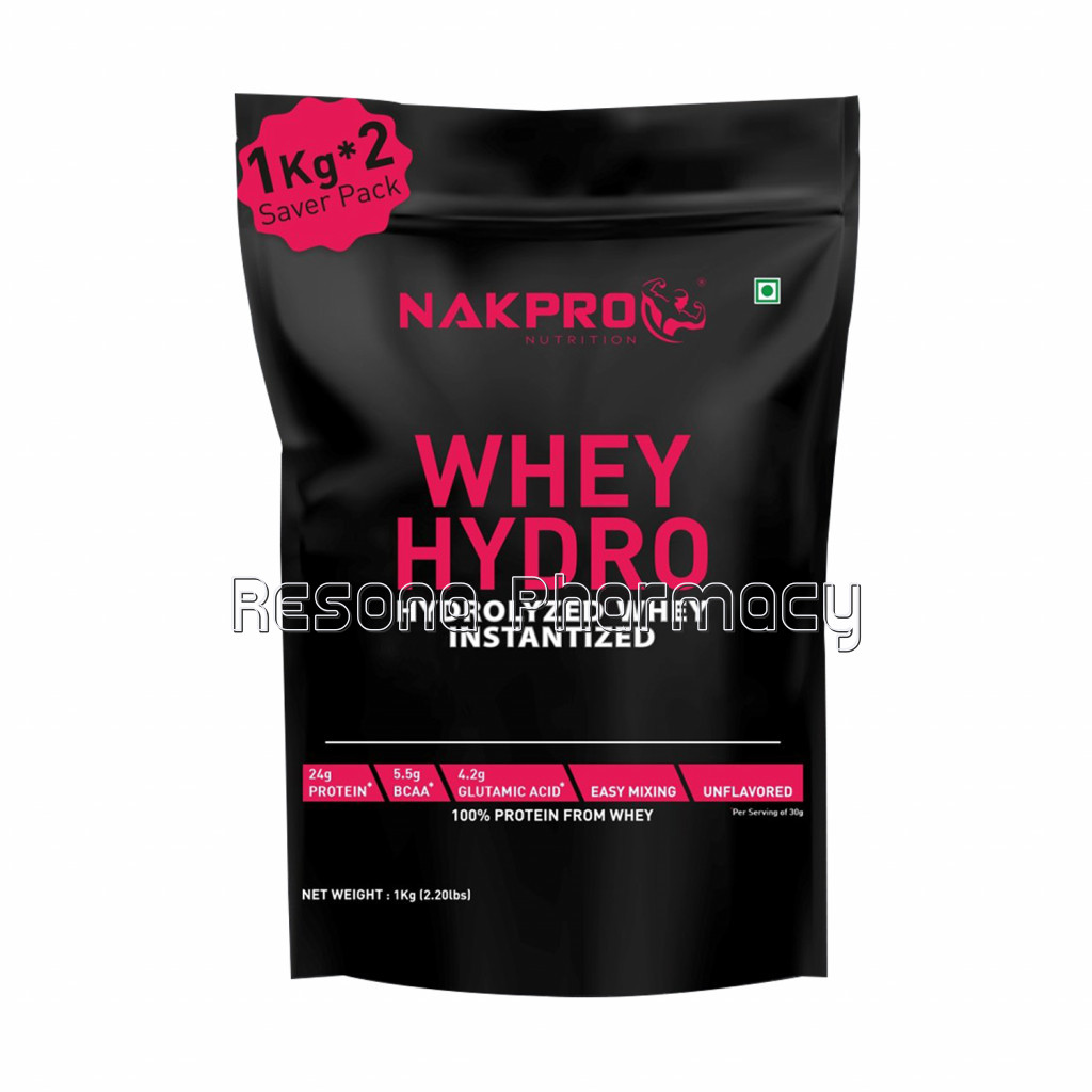 Nakpro Whey Hydro Unflavored 2Kg
