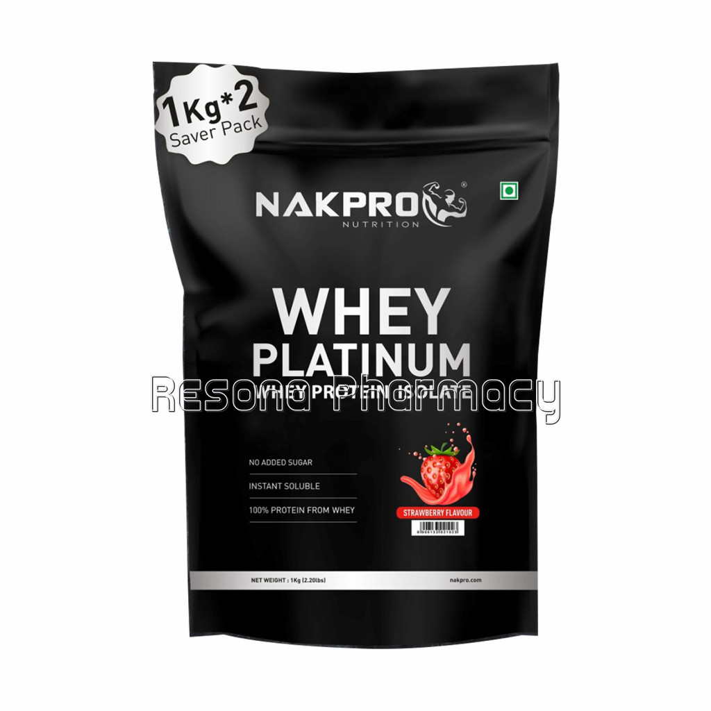 Nakpro Whey Platinum Strawberry 2Kg
