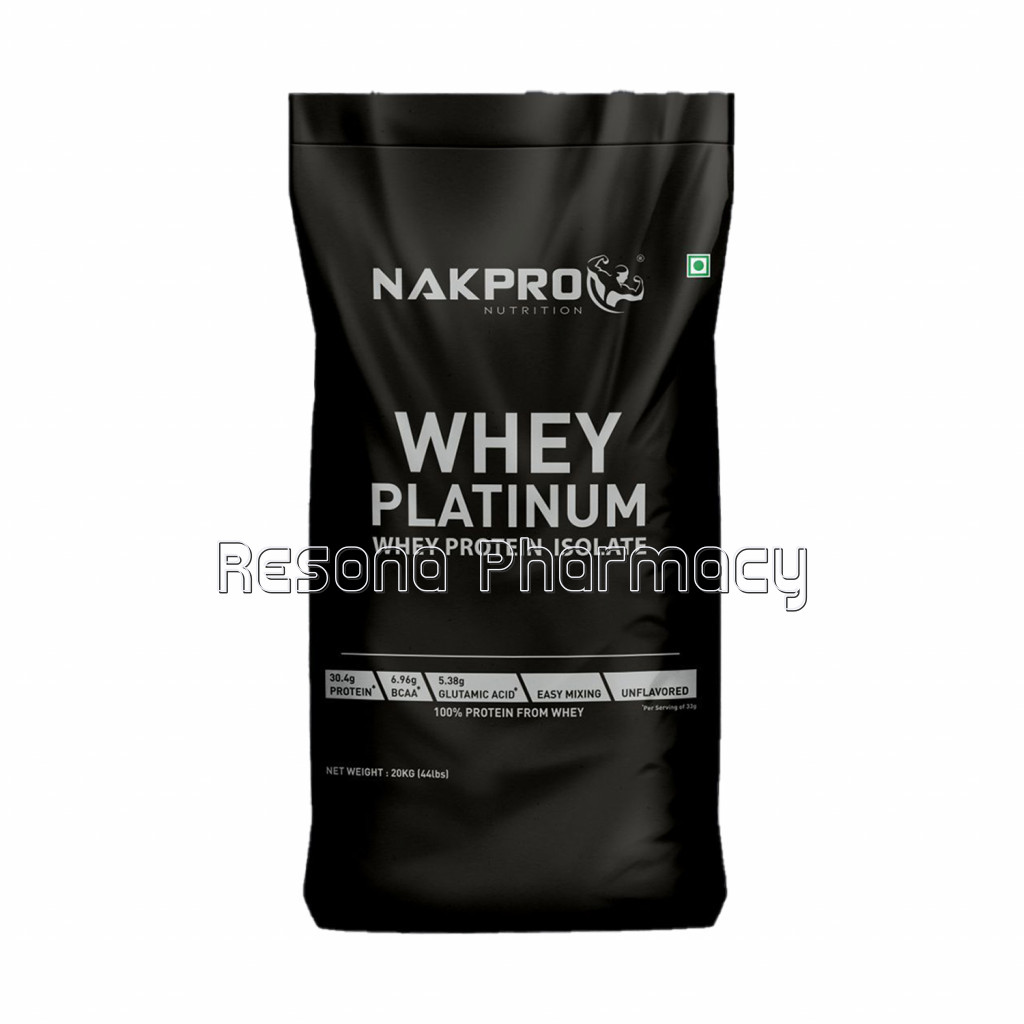 Nakpro Whey Platinum Unflavored 20Kg