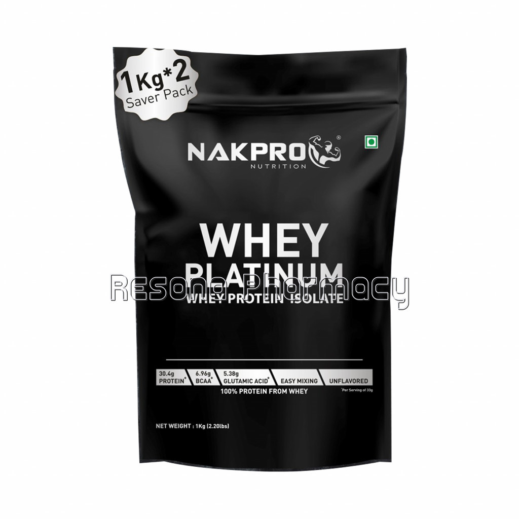 Nakpro Whey Platinum Unflavored 2Kg