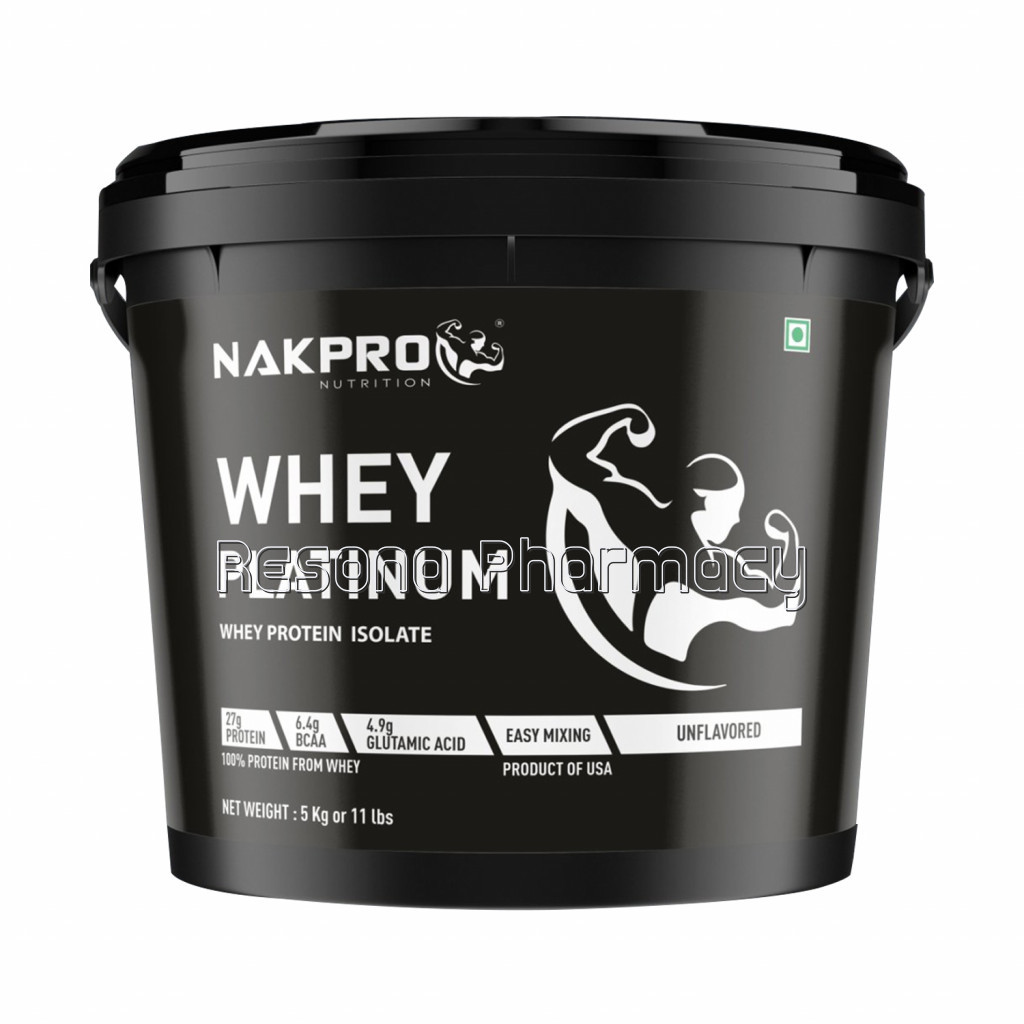 Nakpro Whey Platinum Unflavored 5Kg