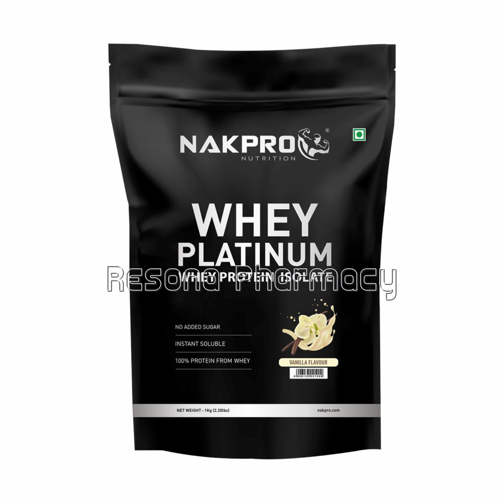 Nakpro Whey Platinum Vanilla 1Kg