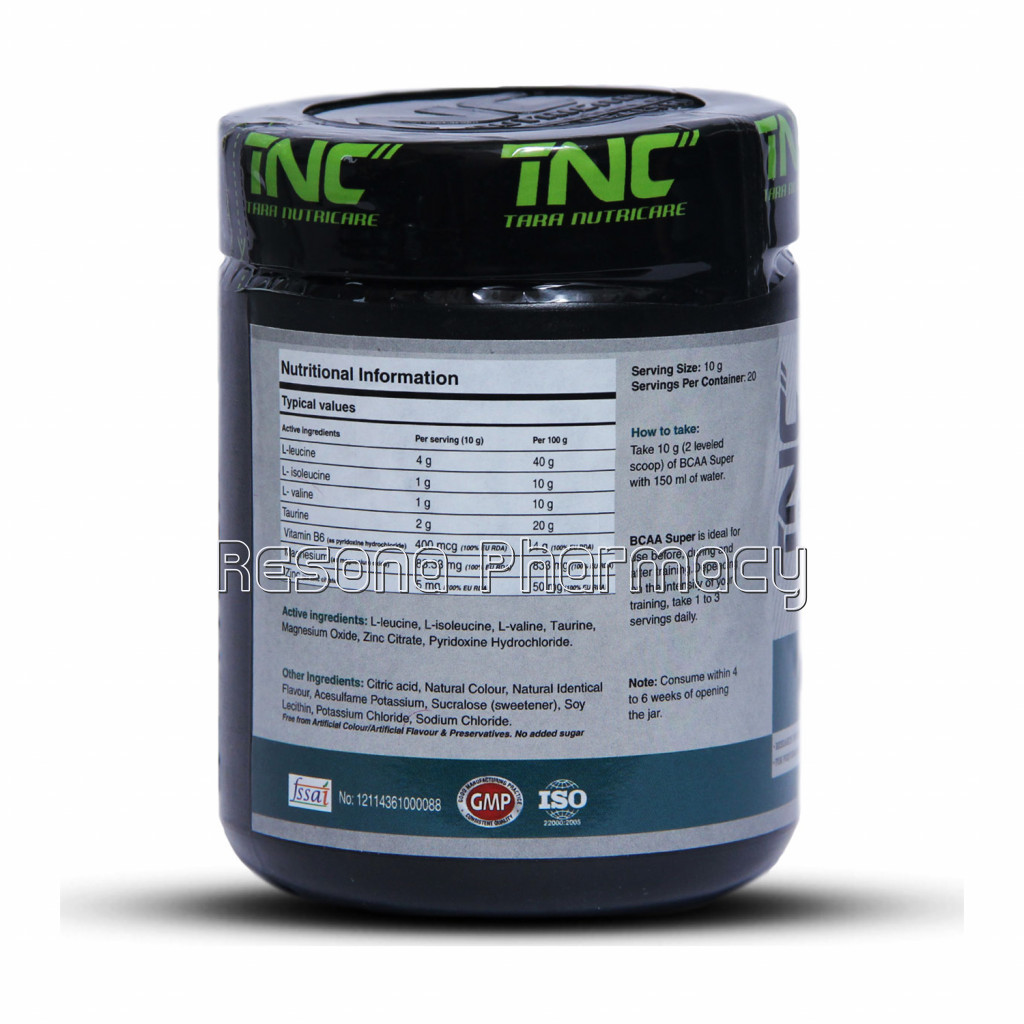 Bcaa Powder Fruit Punch Flavour 200 Gm