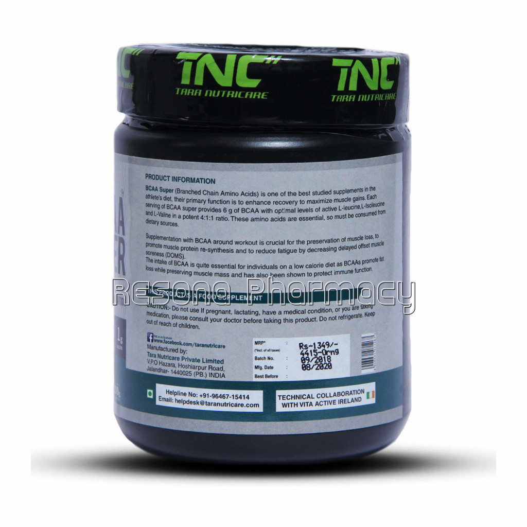 Bcaa Powder Fruit Punch Flavour 200 Gm