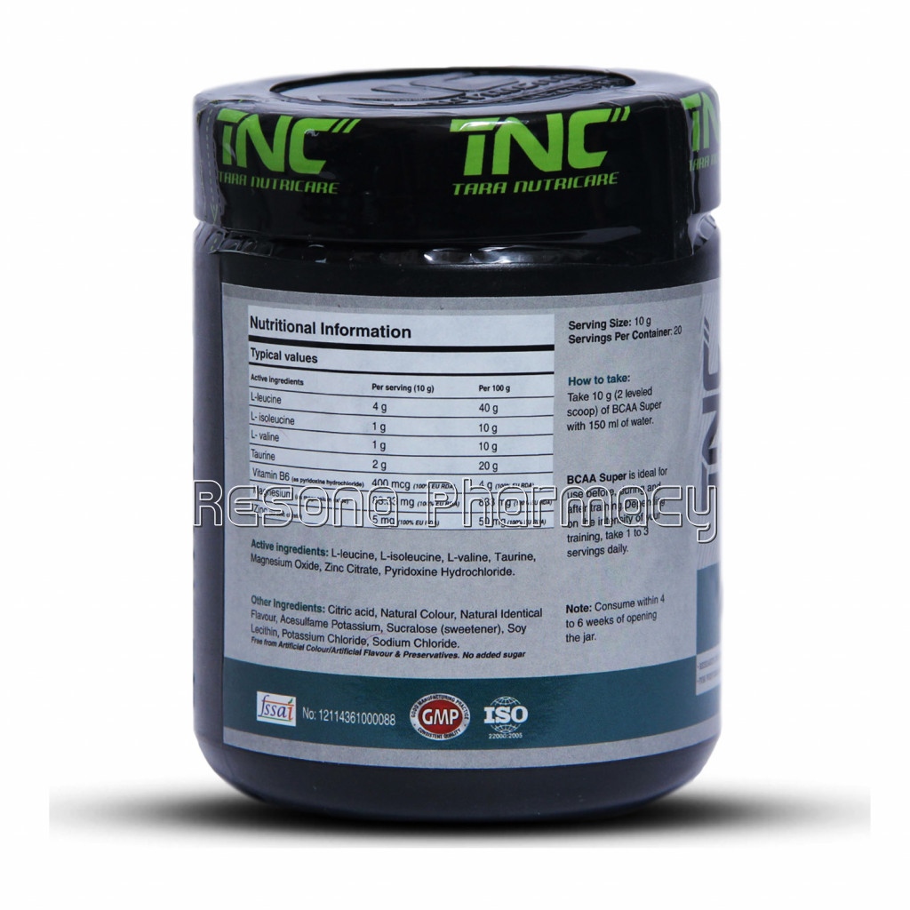 Bcaa Powder Orange Flavour 200 Gm