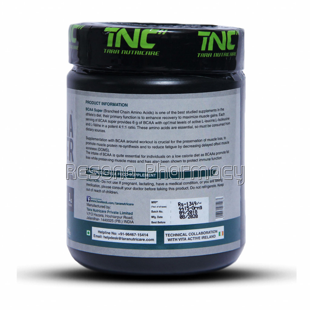 Bcaa Powder Orange Flavour 200 Gm