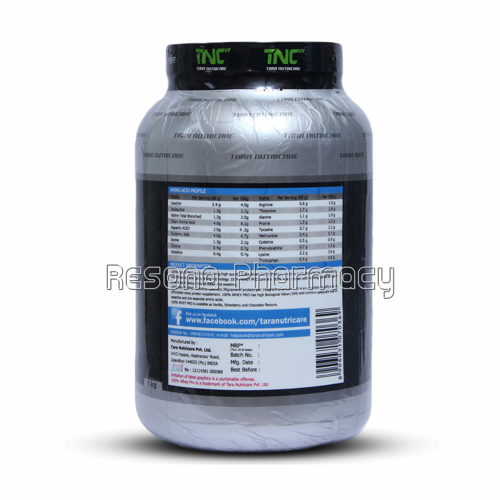 100% Whey Pro American Ice Cream Flavour 1 Kg