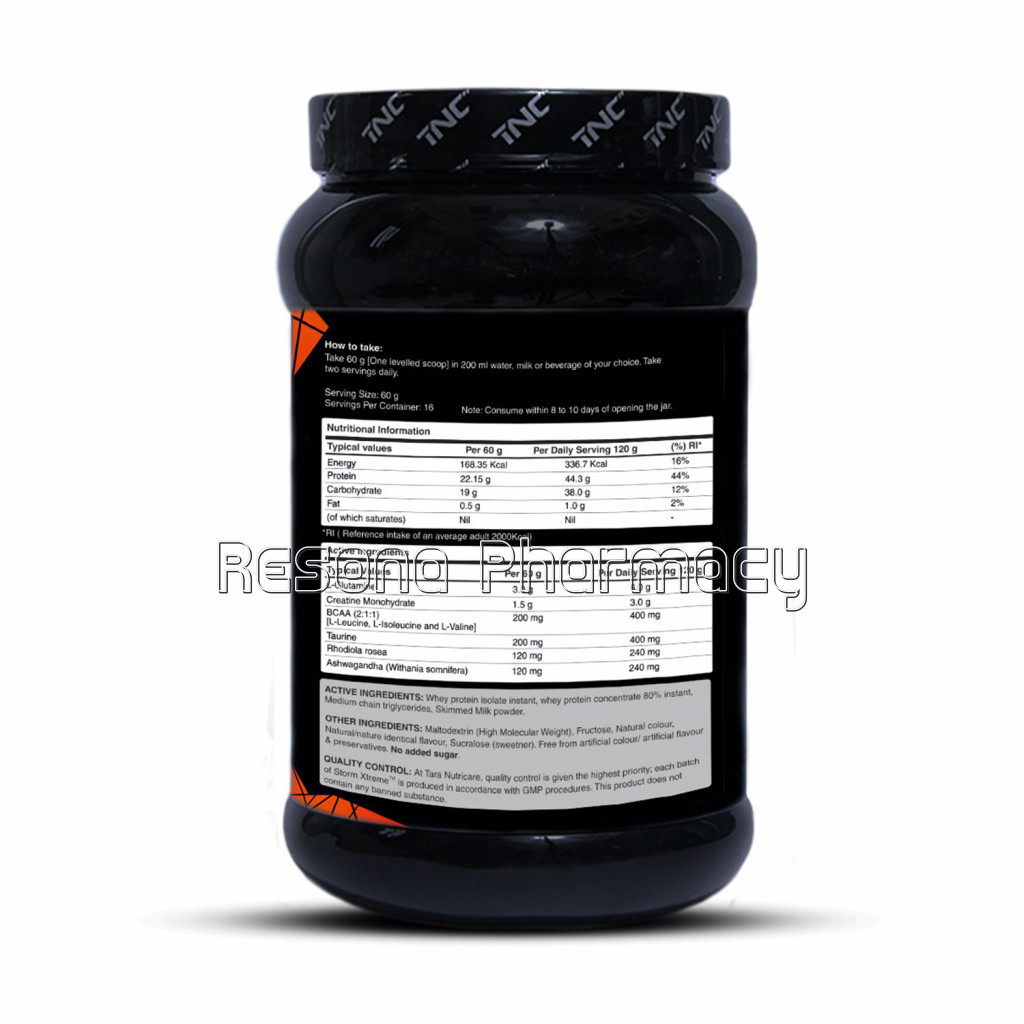 Storm Xtreme Vanilla Flavour 1 Kg