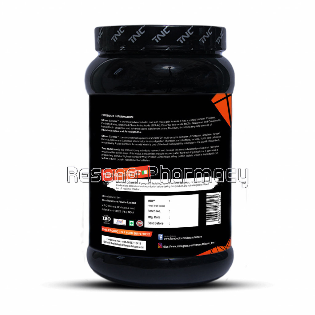 Storm Xtreme Vanilla Flavour 1 Kg