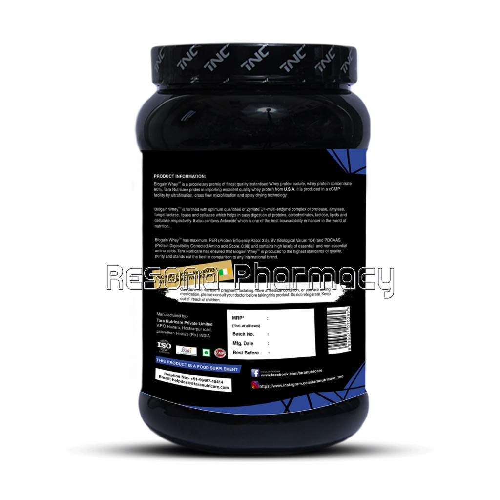 Biogain Whey Mango Flavour 1 Kg