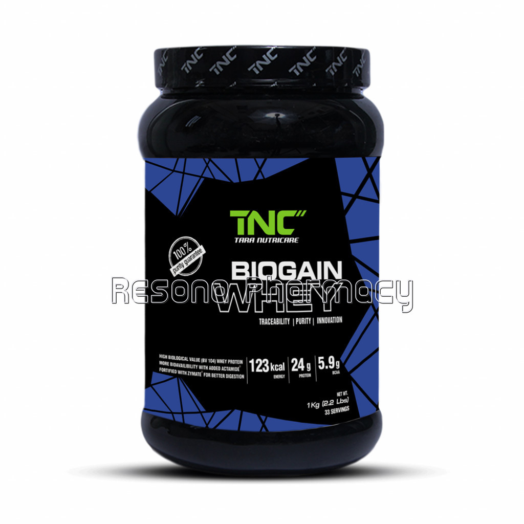Biogain Whey Strawberry Flavour 1 Kg