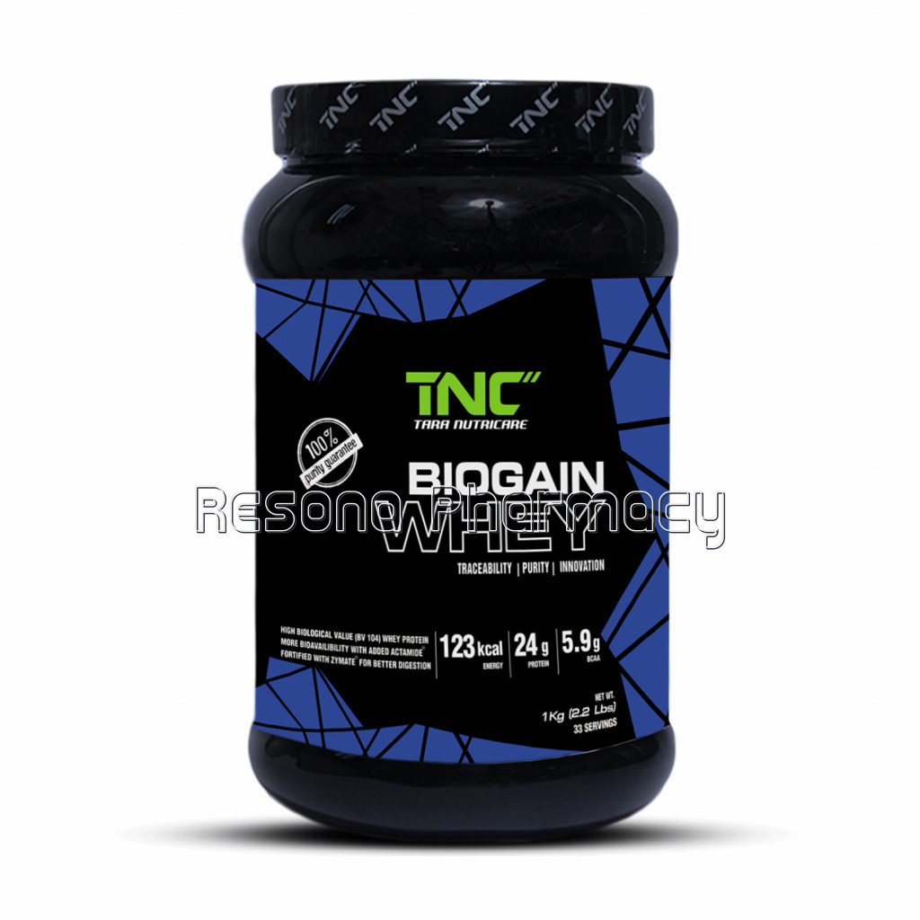 Biogain Whey Vanilla Flavour 1 Kg
