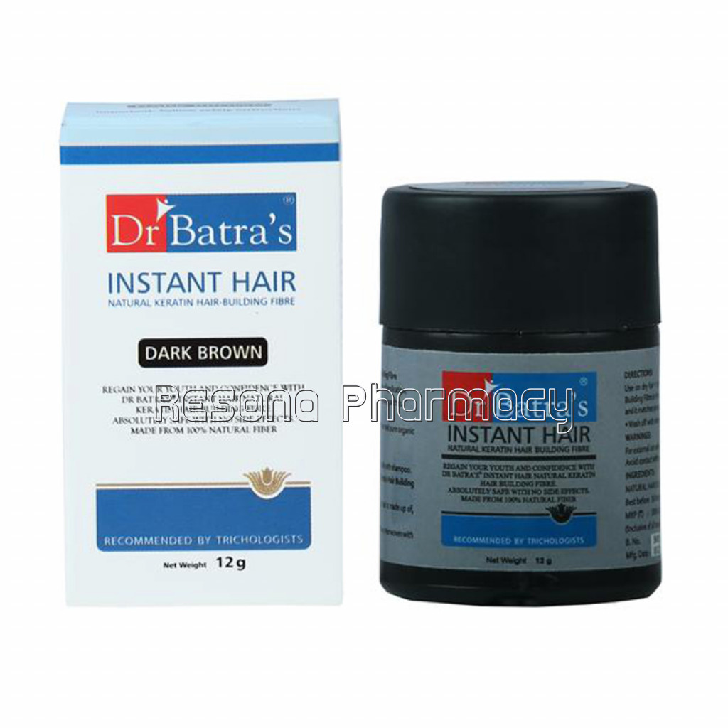 Buy Instant Hair NaNaturalHair Building Fibre – Dr Batra’S
