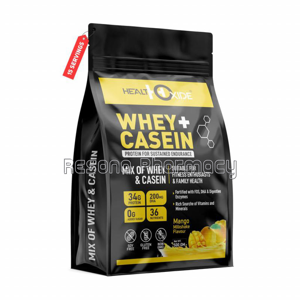 Whey and Casein Mango Milkshake Protein