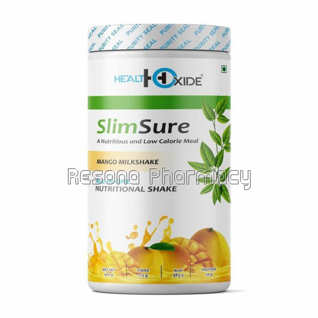 Slimsure Perfect Weight Loss Diet Supplement – 500 Gm (Mango Milkshake)