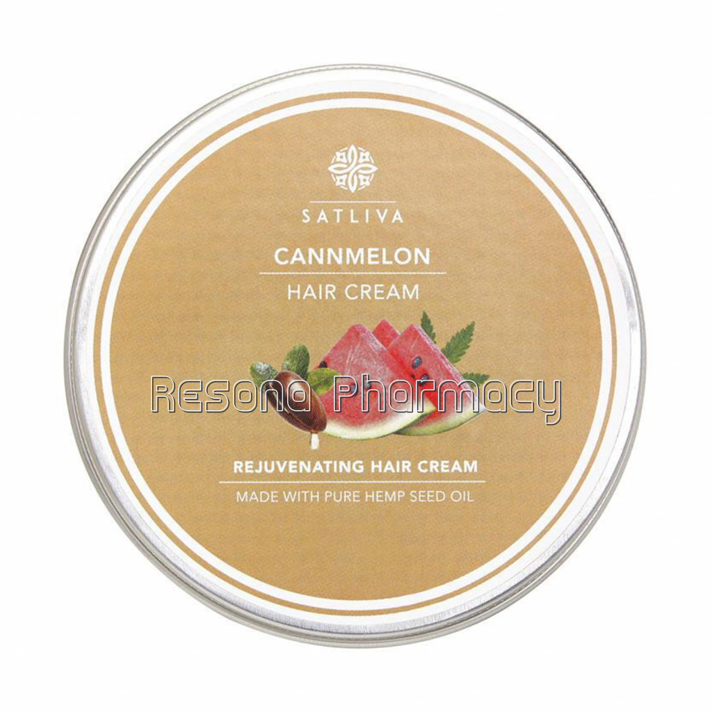 Cannmelon Hair Cream   Controls Excessive Oil Production, Reduces Frizz and Prevents Breakage 40Gm