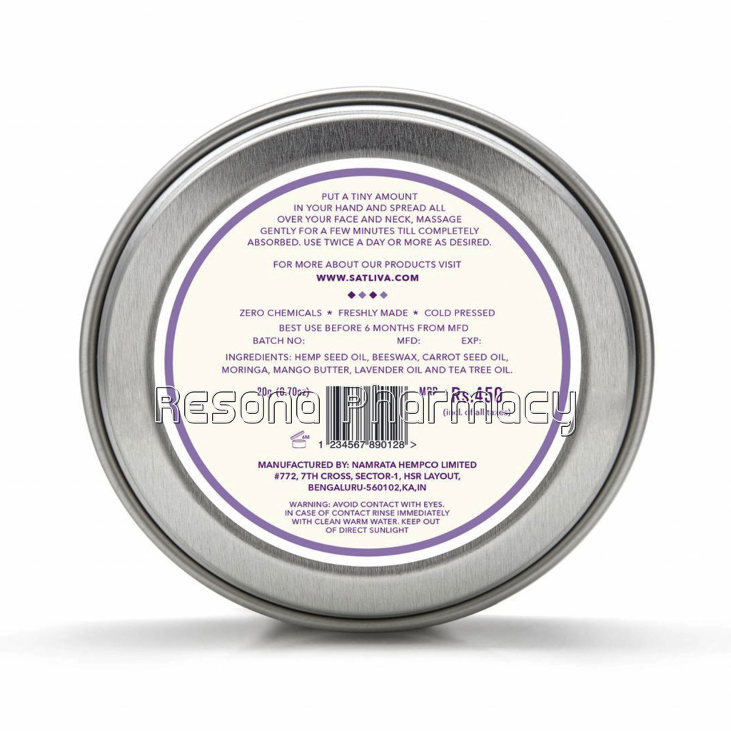 Mango Lavender Face Cream   Controls Wrinkles, Dark Spots and Sun Damage 20Gm