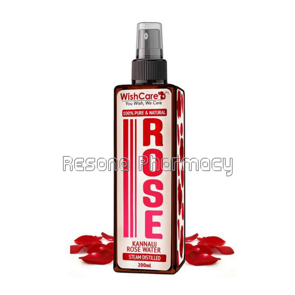 Pure and NaNaturalKannauj Rose Water   Steam Distilled  Free From Paraben, Alcohol and Chemicals   200 Ml