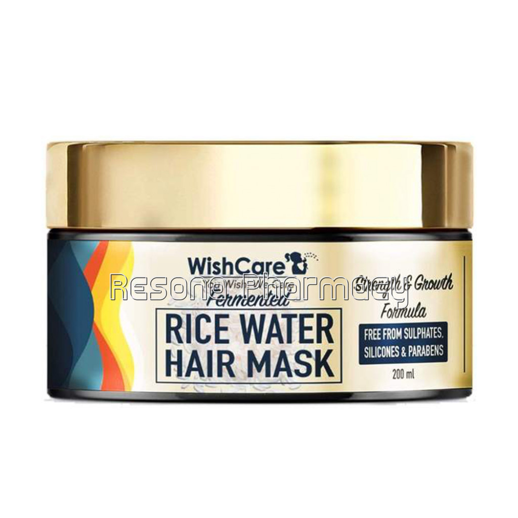 Fermented Rice Water Hair Mask   Control Dryness and Frizziness   Strength and Growth Formula   200 Ml