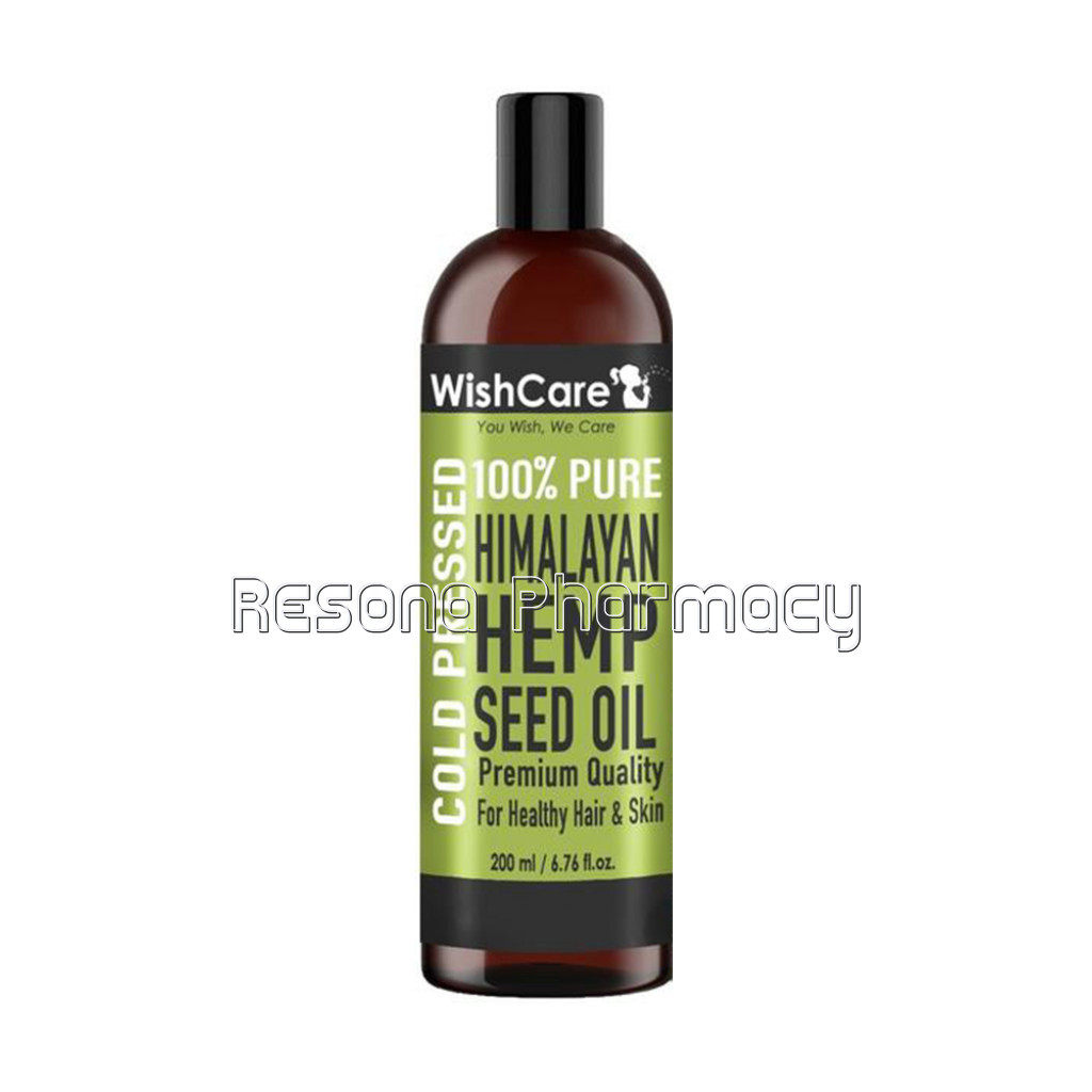 Hemp Seed Oil   Pure and Cold Pressed   Premium Quality   200Ml