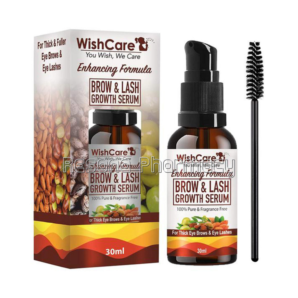 Brow and Lash Growth Serum   Eyebrow and Eyelash Growth Oil Serum With Castor Oil, Almond Oil and Vitamin E   30Ml