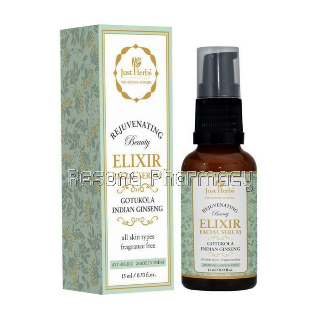 Gotukola Indian Ginseng Rejuvenating Beauty Elixir Facial Serum 15Ml