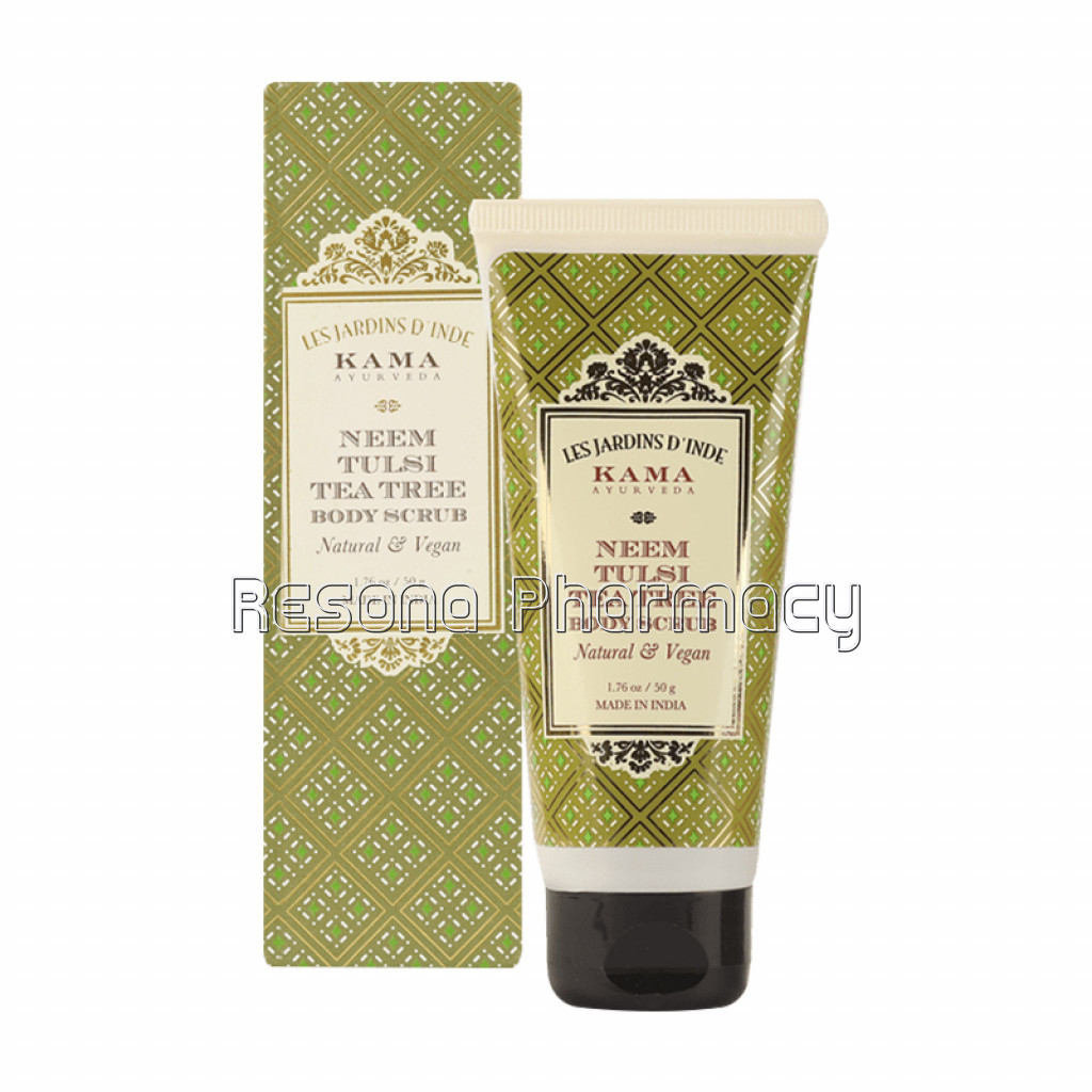 Neem Tulsi Tea Tree Body Scrub 50Gm
