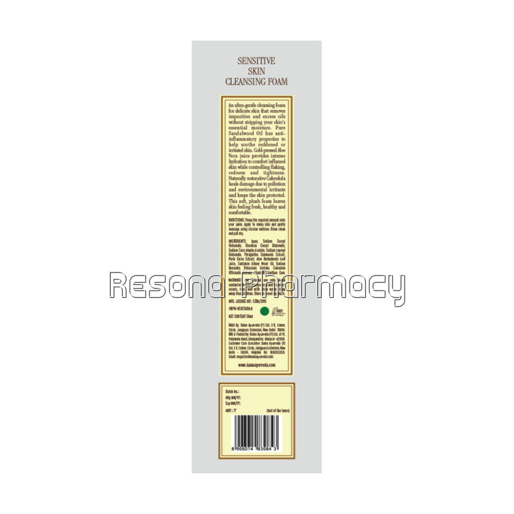 Sensitive Skin Cleansing Foam 50Ml