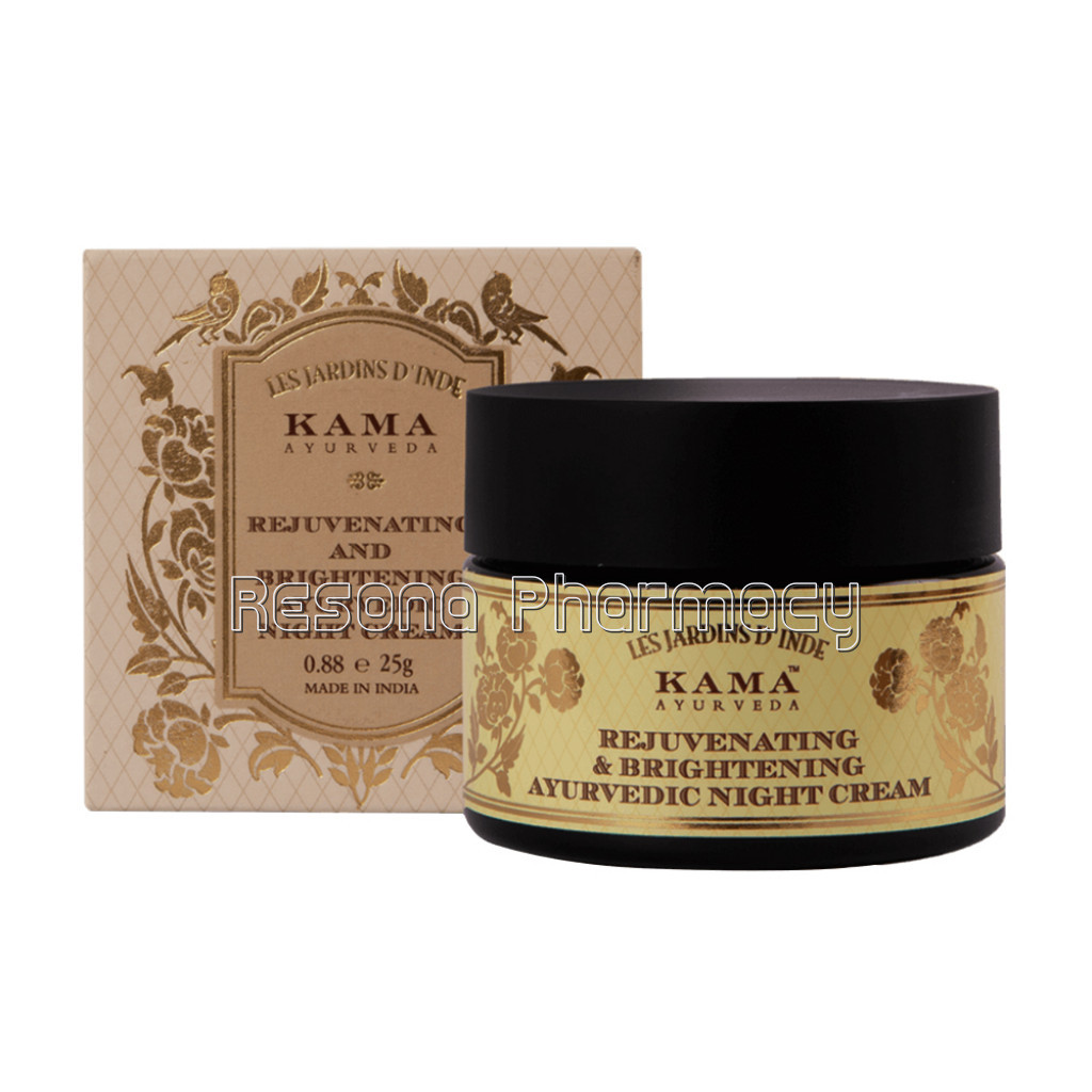 Rejuvenating and Brightening Ayurvedic Night Cream 25Gm