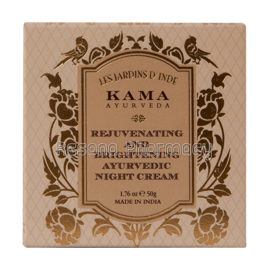 Rejuvenating and Brightening Ayurvedic Night Cream 50Gm