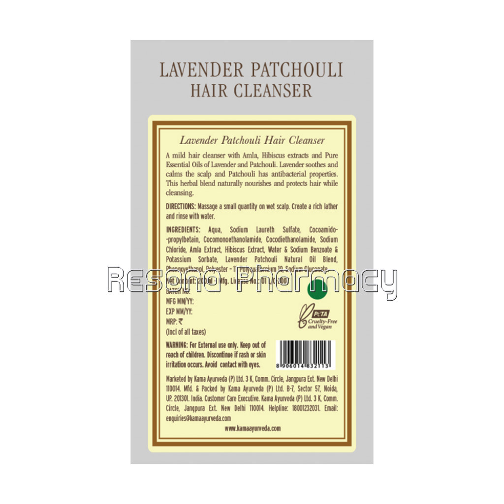 Lavender Patchouli Hair Cleanser