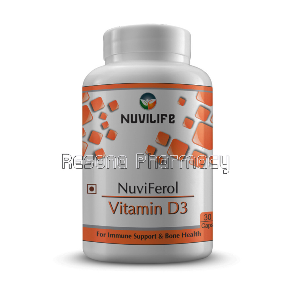 Nuvilife Vitamin D3, 30 Softgels