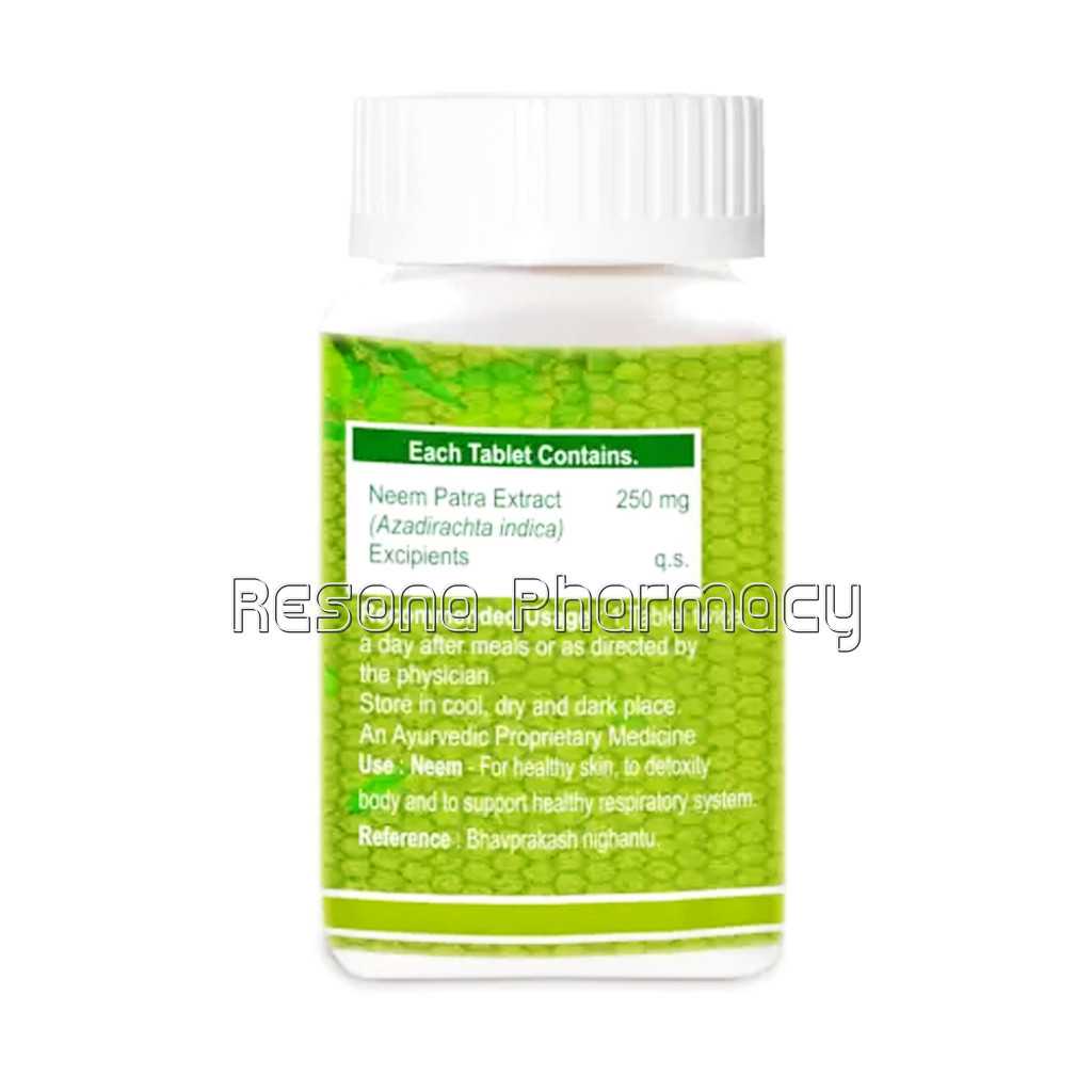 Pure Nutrition Neem  (For Antiseptic And Antibacterial Purposes) 60 Tablets