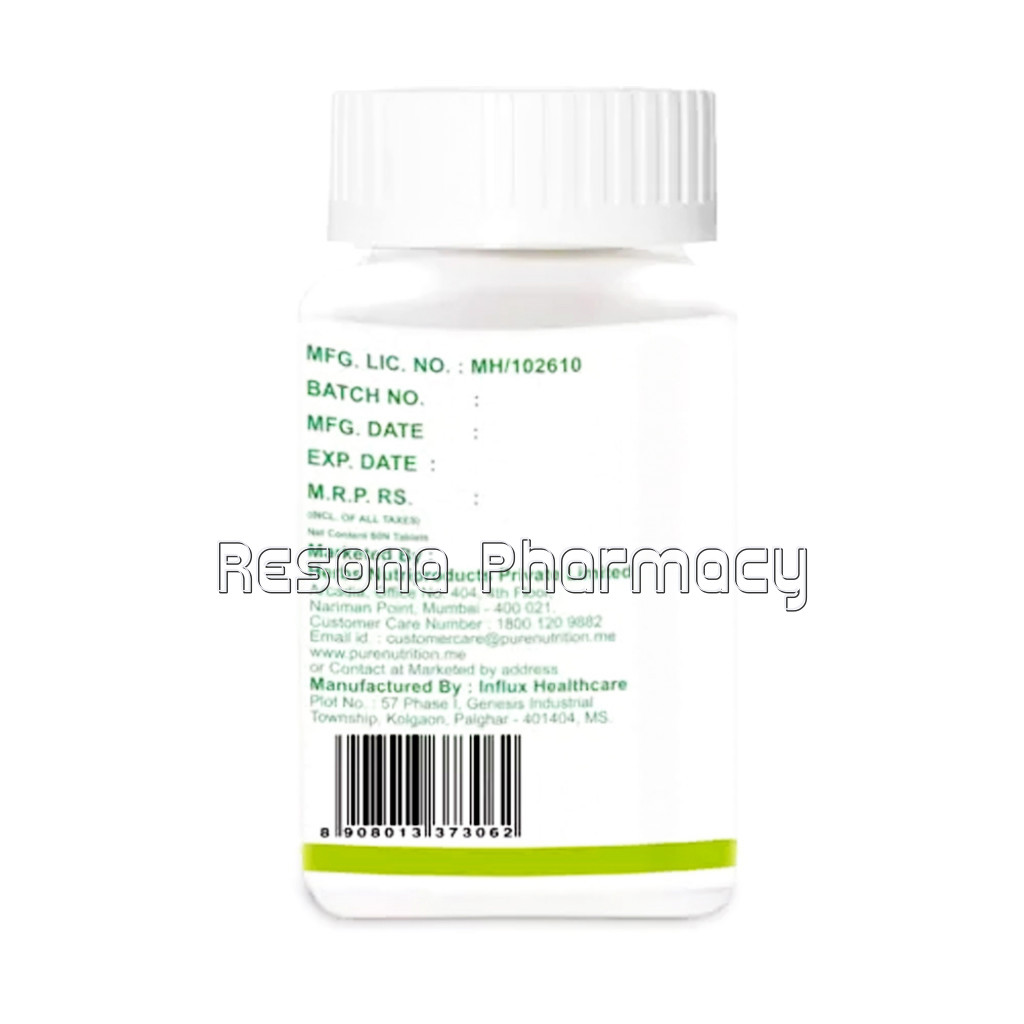 Pure Nutrition Neem  (For Antiseptic And Antibacterial Purposes) 60 Tablets