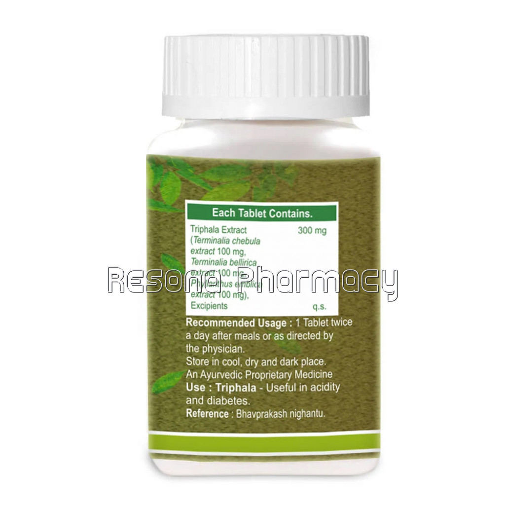Pure Nutrition Triphala   60 Tablets