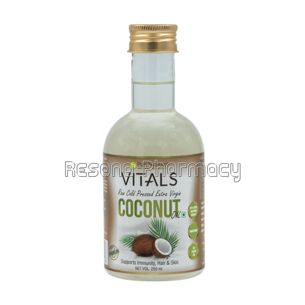 Virgin Coconut Oil 250 Ml Pet Bottle Vital