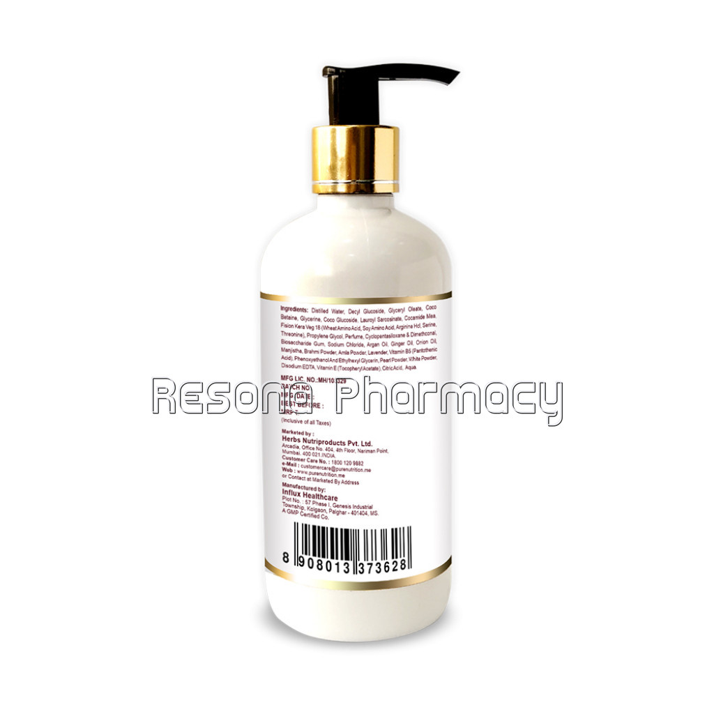 Pure Essence Onion Ginger Shampoo– Formulated With NaNaturalIngredients – Healthy Scalp And Hair (250 Ml)