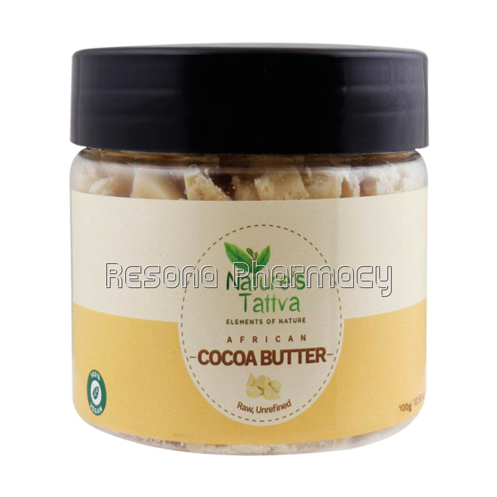 African Cocoa Butter  Raw, Unprocessed and Unrefined 100Gm