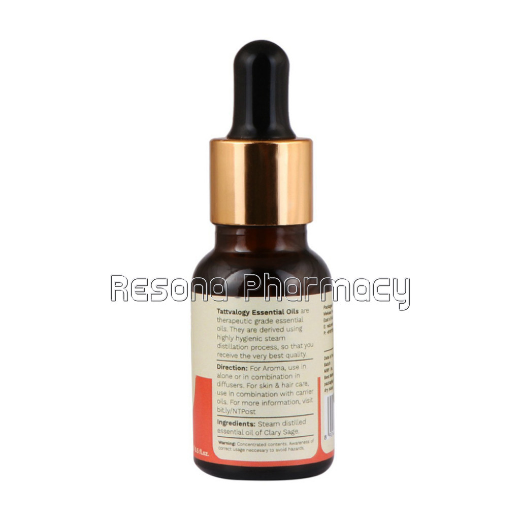 Clary Sage Essential Oil, Therapeutic Grade 15Ml