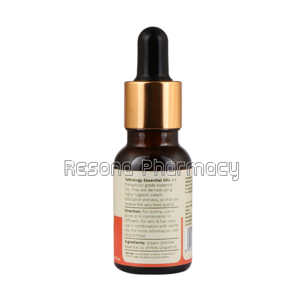 Grapefruit (Pink) Essential Oil, Therapeutic Grade 15Ml