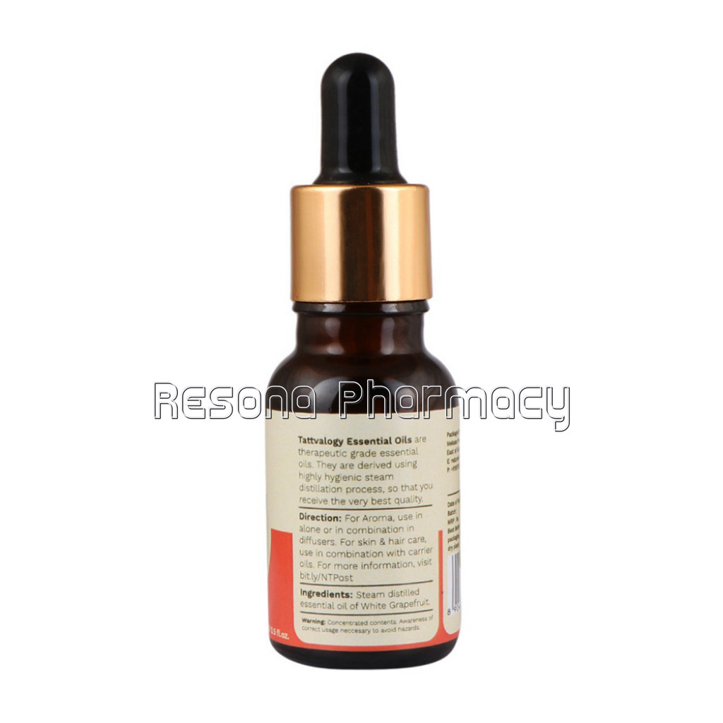 Grapefruit (White) Essential Oil, Therapeutic Grade 15Ml