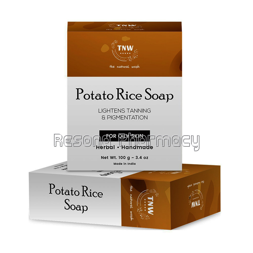 Potato Rice Soap   Handmade Soap For Face and Body ( Paraben/ Sulphate/ Dye/ Silicon Free)