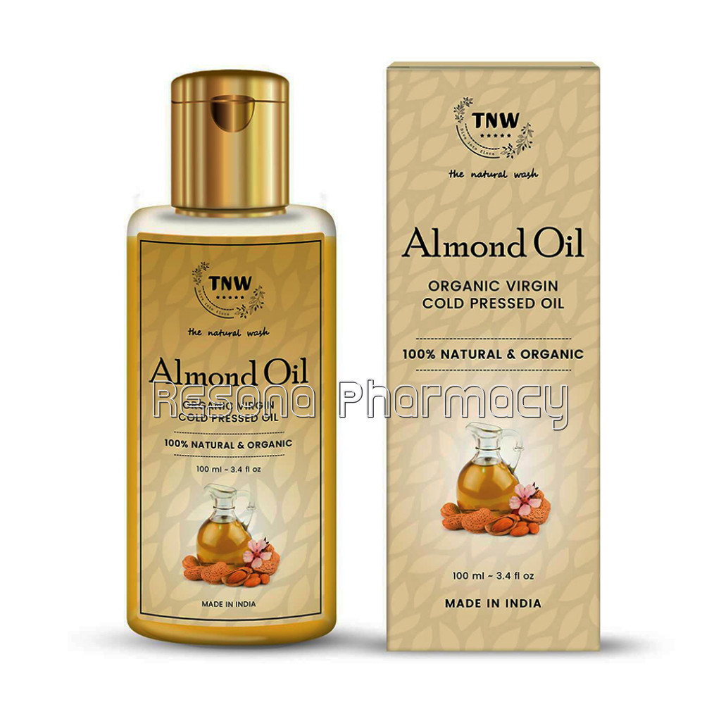 Virgin Almond Oil   Cold Pressed Oil For Skin and Hair (100% Pure and Natural)