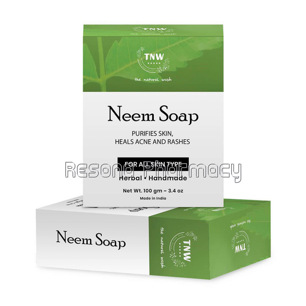 Neem Soap   Handmade Soap For Face and Body ( Paraben/ Sulphate/ Dye/ Silicon Free)